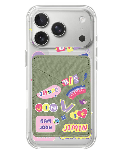 iPhone Phone Wallet Case - BTS Members
