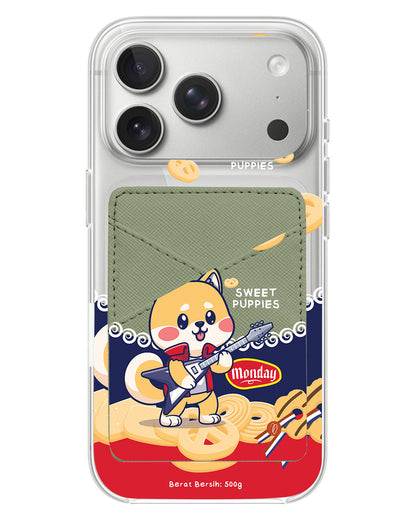 iPhone Phone Wallet Case - Monday