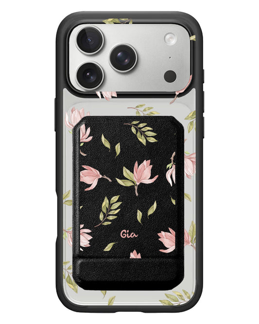 iPhone Magnetic Multifold Wallet - Azalea