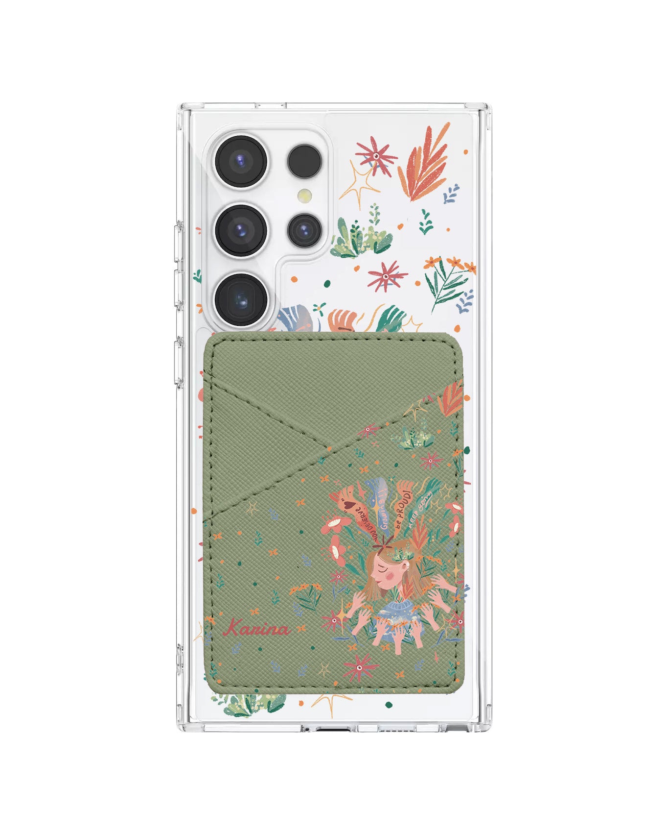 Android Phone Wallet Case - You Deserve Love
