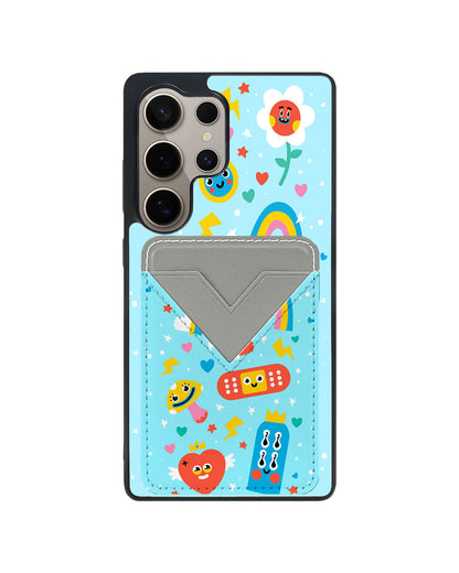 Android Avant Wallet Case - Red Club