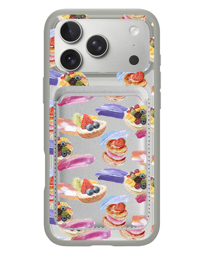 iPhone Magnetic Wallet Case - Fruit Pie