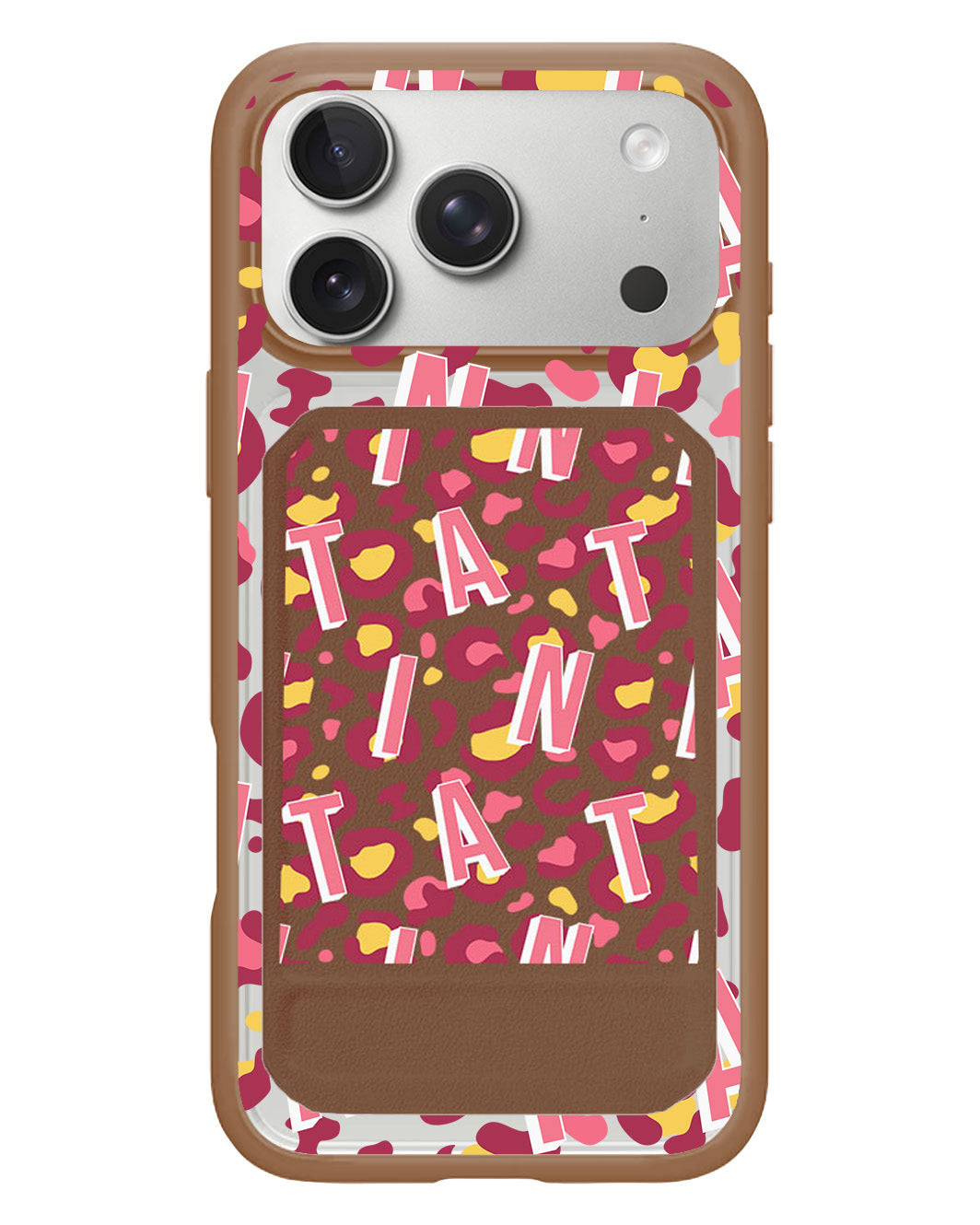 iPhone Magnetic Multifold Wallet - Leopard Monogram 3.0