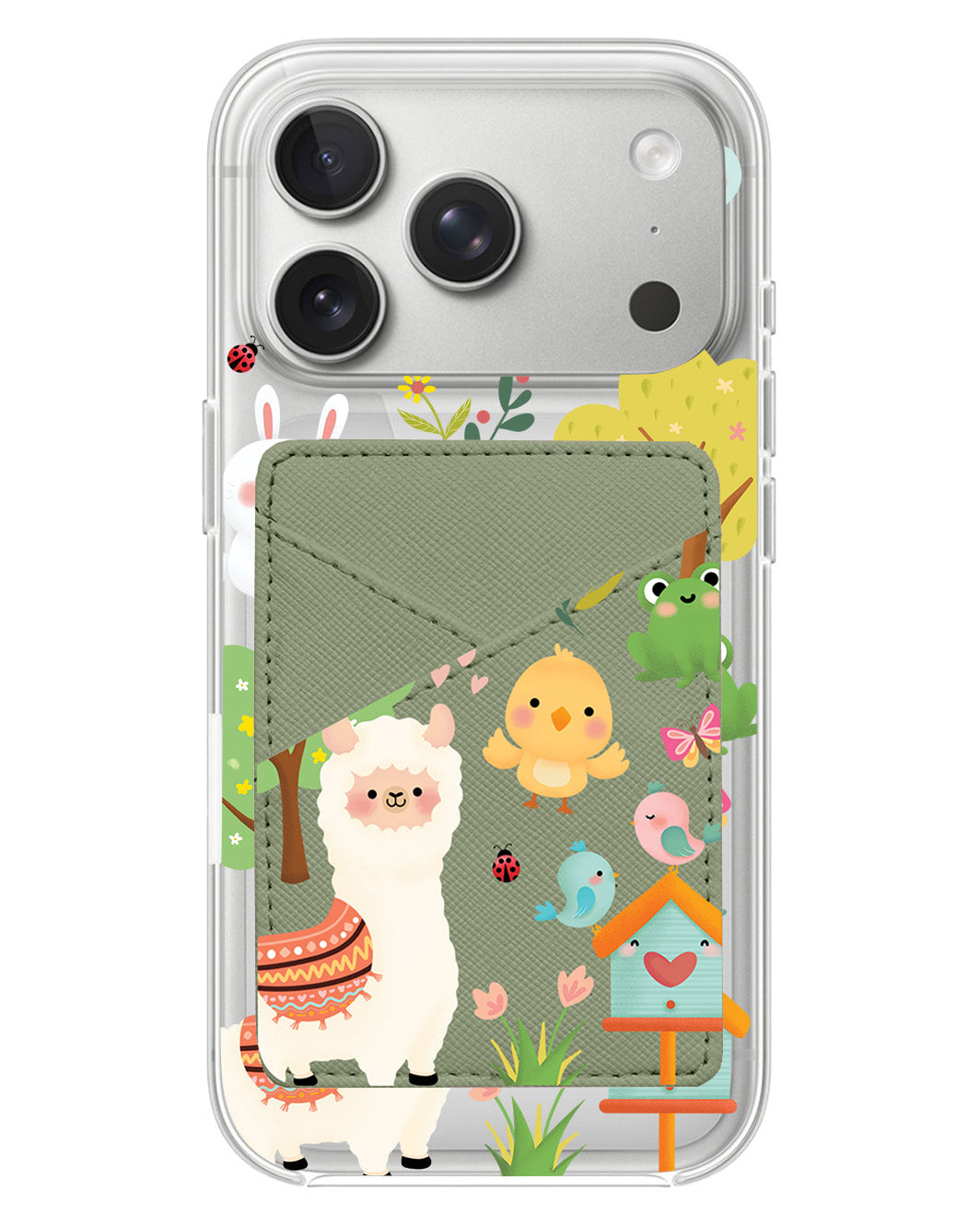 iPhone Phone Wallet Case - Spring