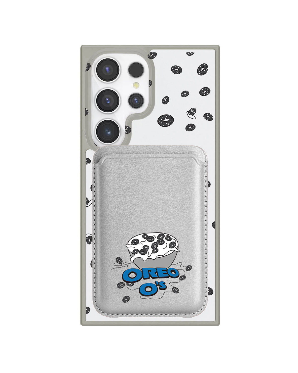 Android Magnetic Wallet Case - Oreo