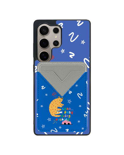 Android Avant Wallet Case - Busy Doing Nothing
