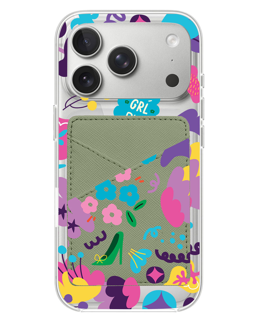 iPhone Phone Wallet Case - Girl Power 1.0