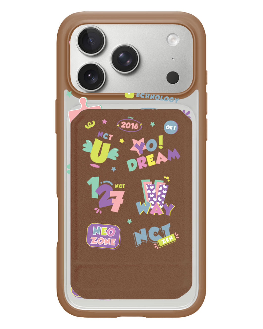iPhone Magnetic Multifold Wallet - NCT Sticker Pack