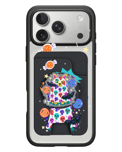iPhone Magpop Wallet - Puppy Monster