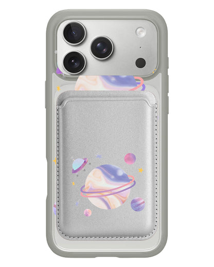 iPhone Magnetic Wallet Case - My Universe