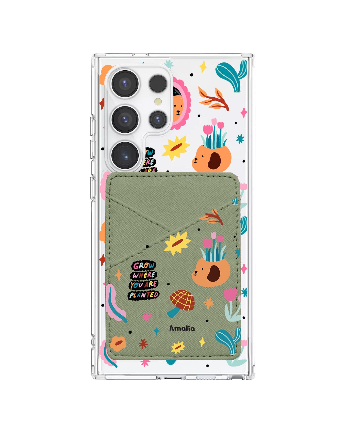 Android Phone Wallet Case - Grow And Bloom