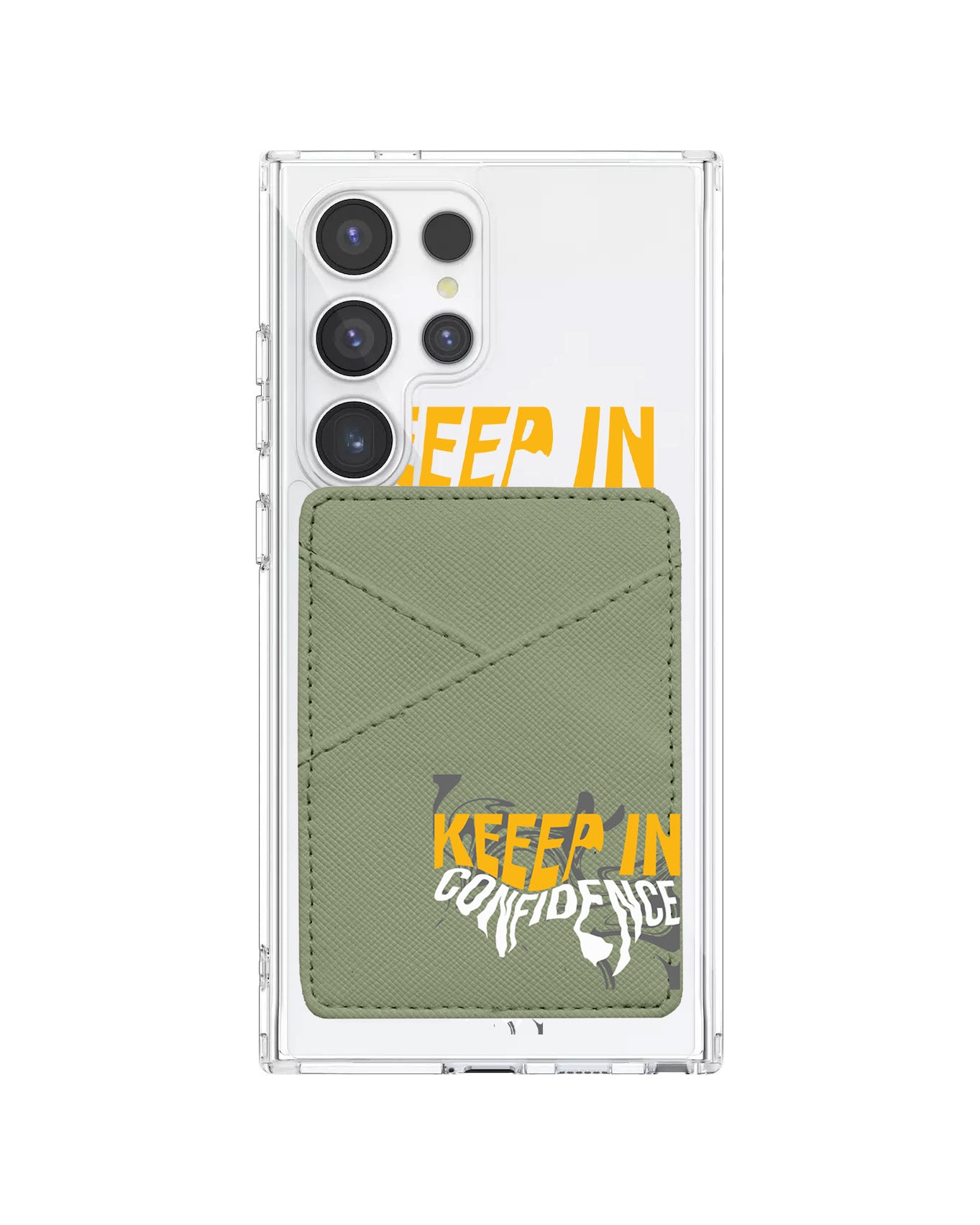 Android Phone Wallet Case - Keep In Confidence