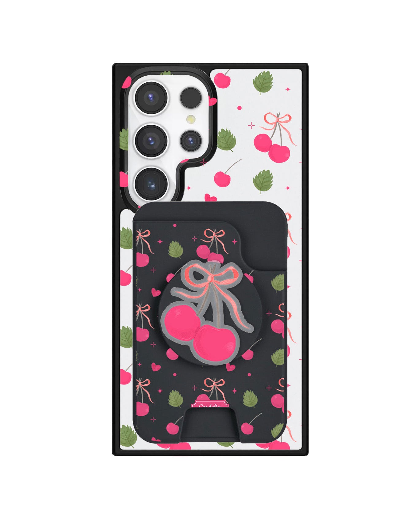Android Magpop Wallet - Coquette Cherry