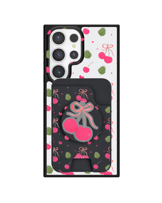 Android Magpop Wallet - Coquette Cherry
