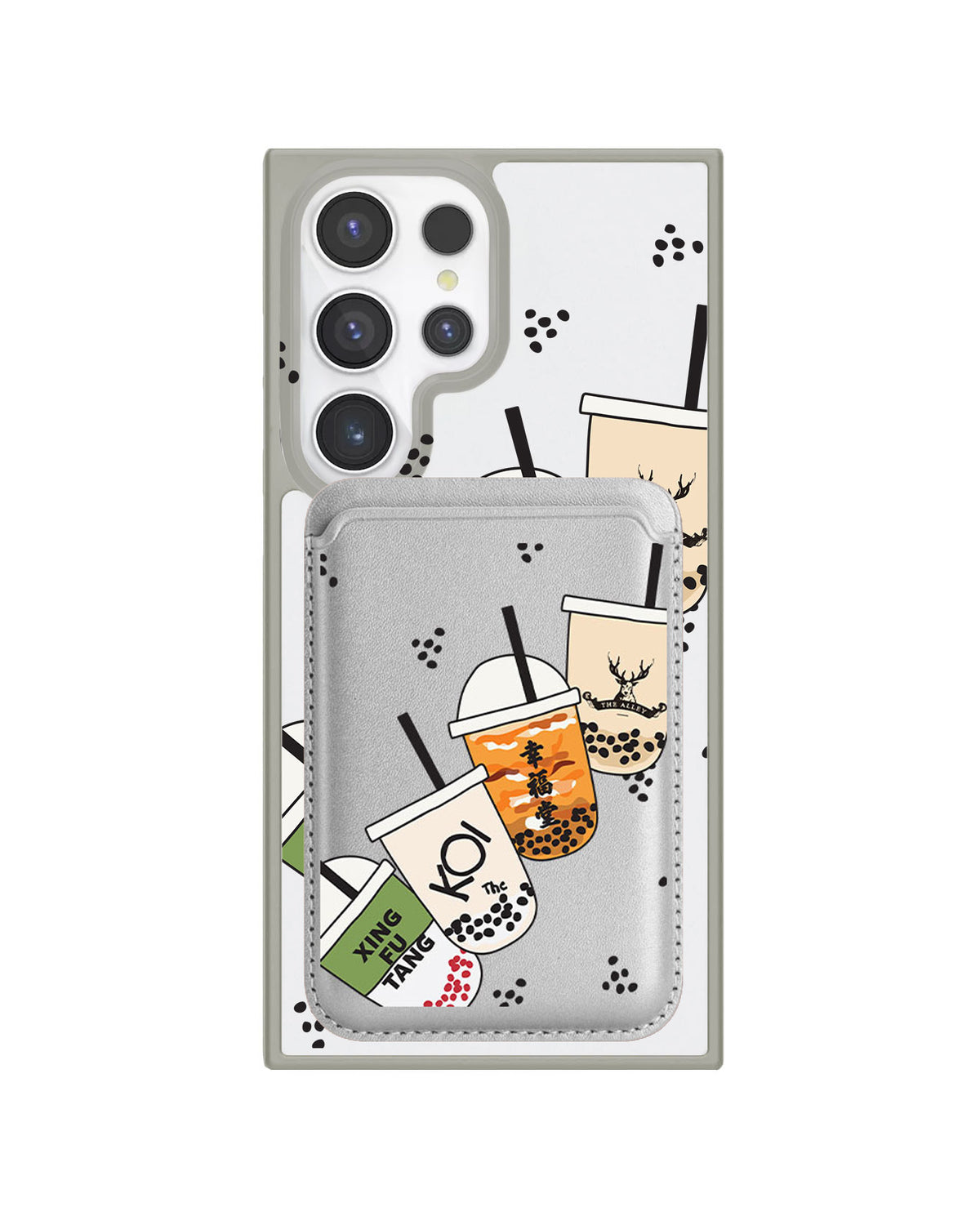 Android Magnetic Wallet Case - Boba 2