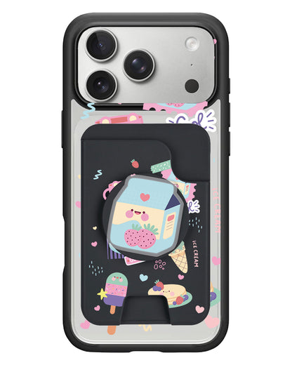 iPhone Magpop Wallet - Sweet Cafe