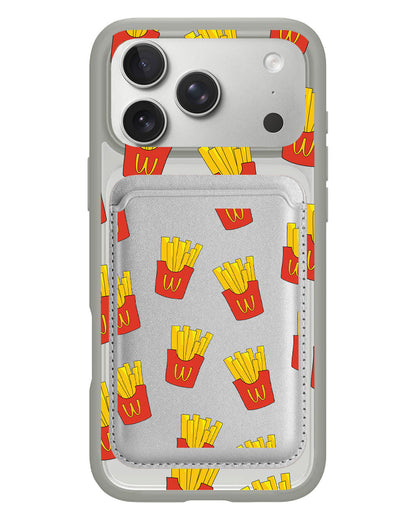 iPhone Magnetic Wallet Case - Fries