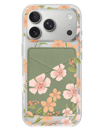 iPhone Phone Wallet Case - Vinca