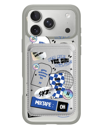 iPhone Magnetic Wallet Case - Stray Kids Sticker Pack