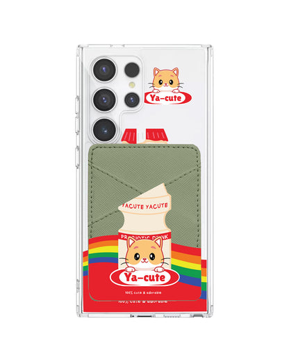 Android Phone Wallet Case - Yacute Cat