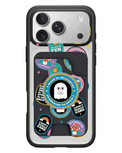 iPhone Magpop Wallet - Monster Sticker Pack