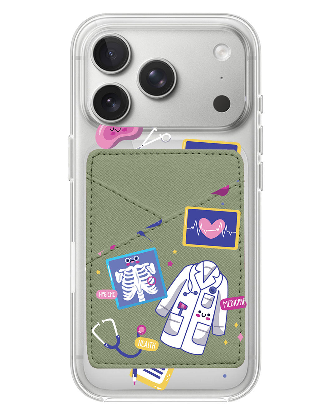 iPhone Phone Wallet Case - Doctor