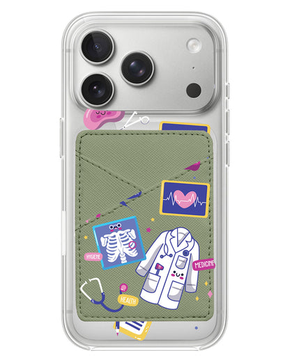 iPhone Phone Wallet Case - Doctor