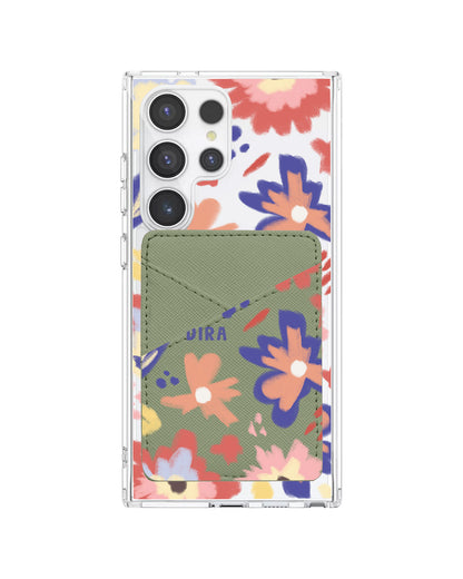 Android Phone Wallet Case - Flower Lovers