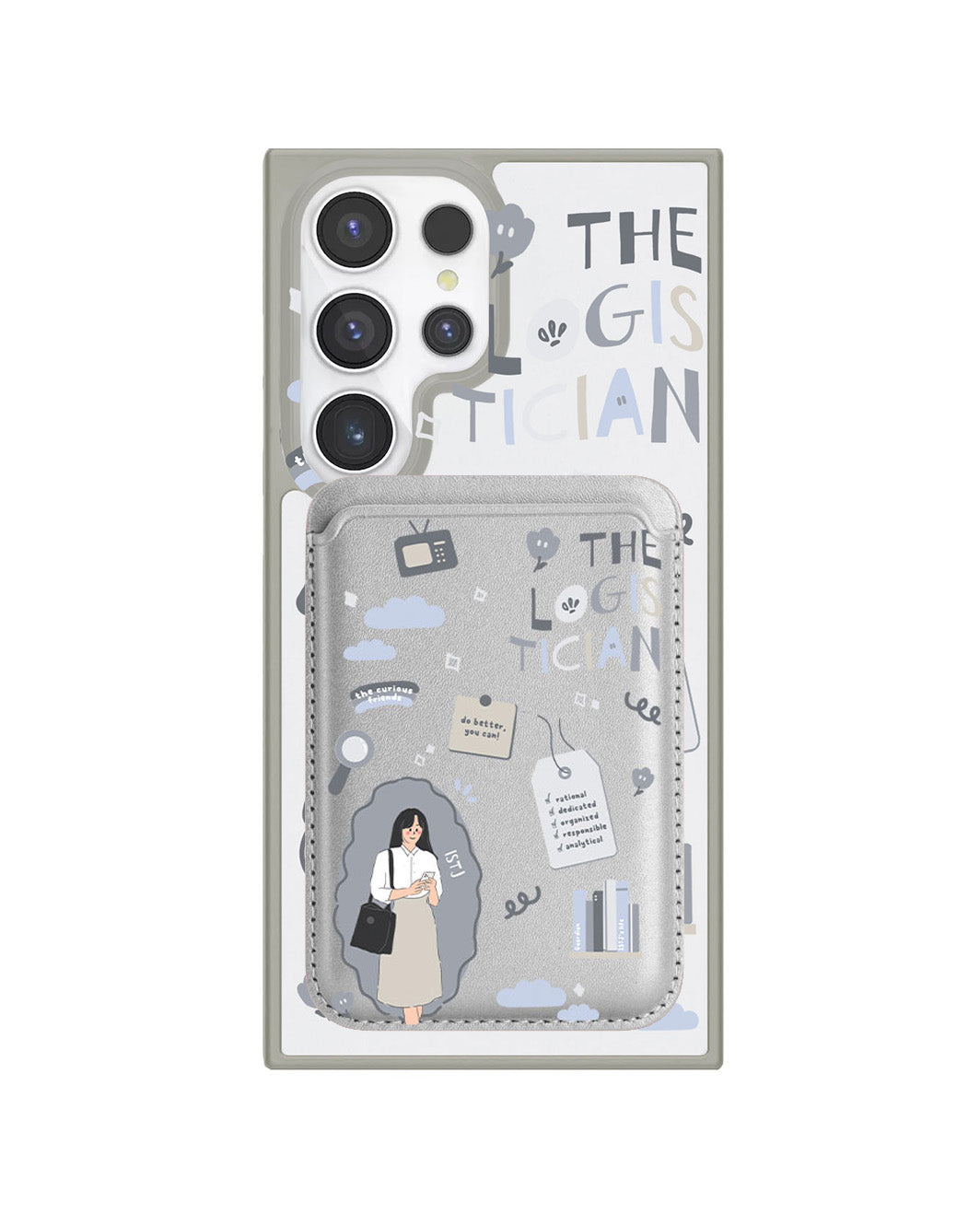 Android Magnetic Wallet Case - ISTJ
