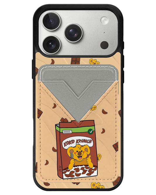 iPhone Avant Wallet Case - Choco Cereal