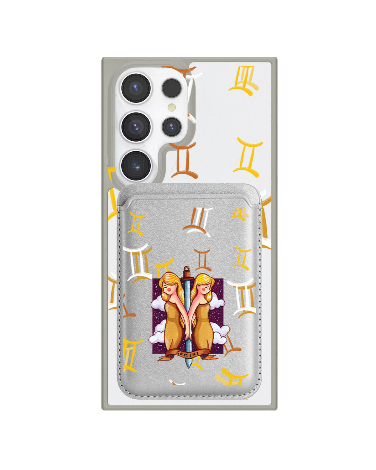 Android Magnetic Wallet Case - Gemini