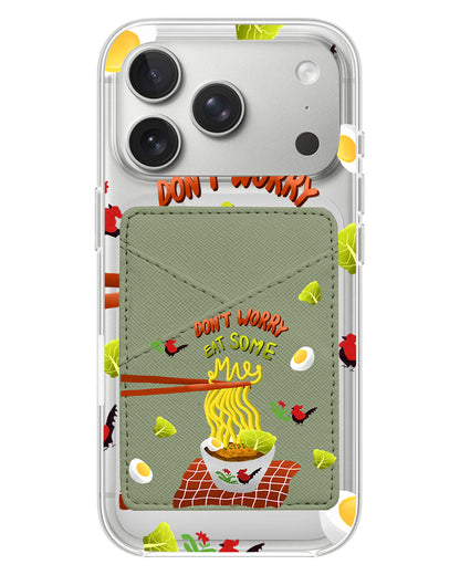 iPhone Phone Wallet Case - Go Eat Some Mie