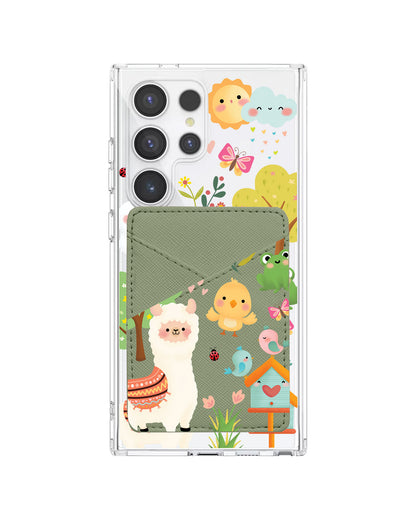 Android Phone Wallet Case - Spring