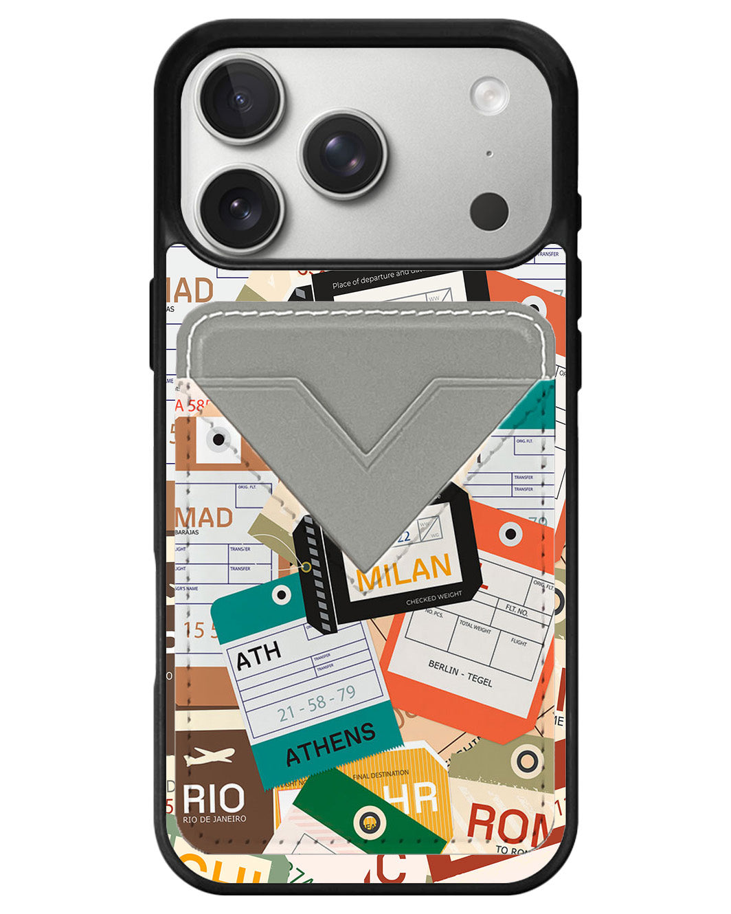iPhone Avant Wallet Case - Luggage Tag