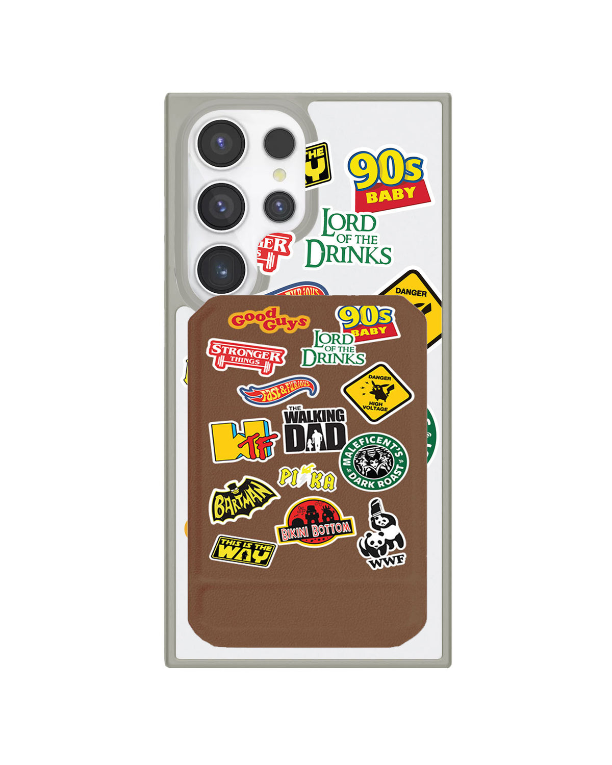 Android Magnetic Multifold Wallet - Film Parody