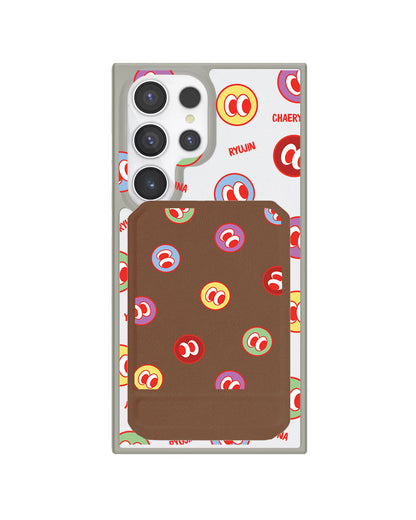 Android Magnetic Multifold Wallet - Itzy Monogram