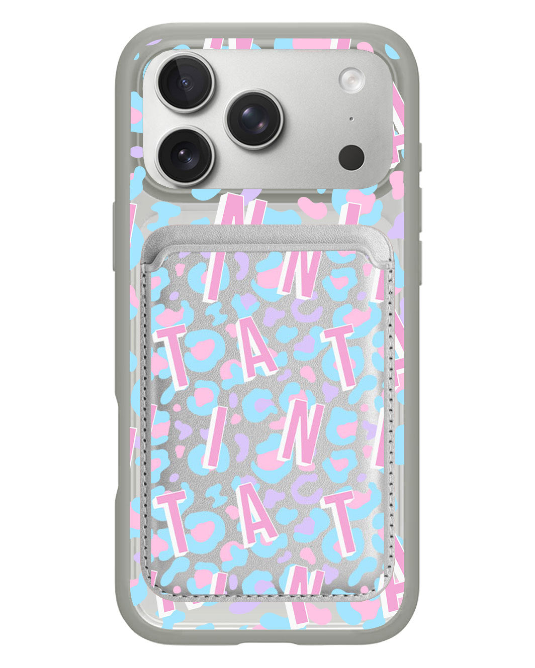 iPhone Magnetic Wallet Case - Leopard Monogram 6.0