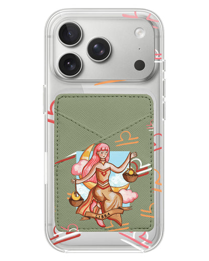 iPhone Phone Wallet Case - Libra
