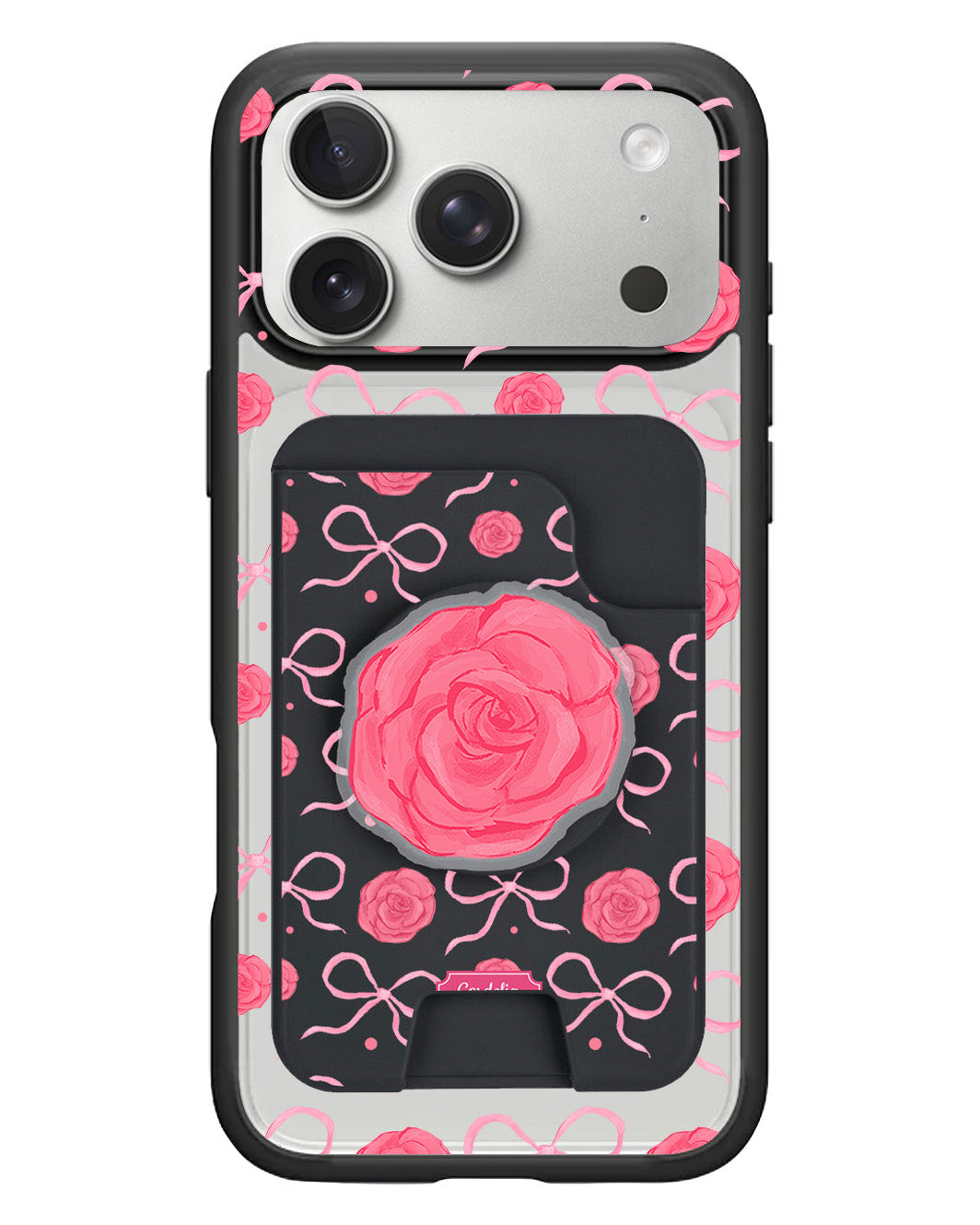 iPhone Magpop Wallet - Coquette Rose