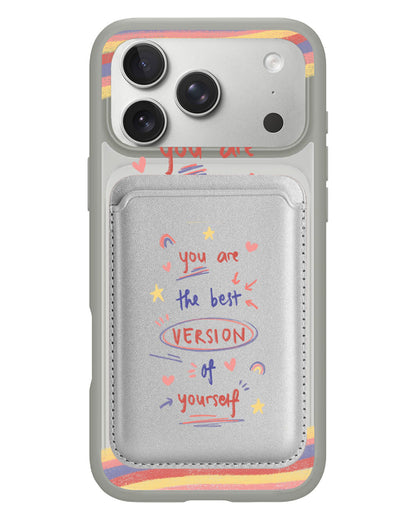 iPhone Magnetic Wallet Case - Love Yourself
