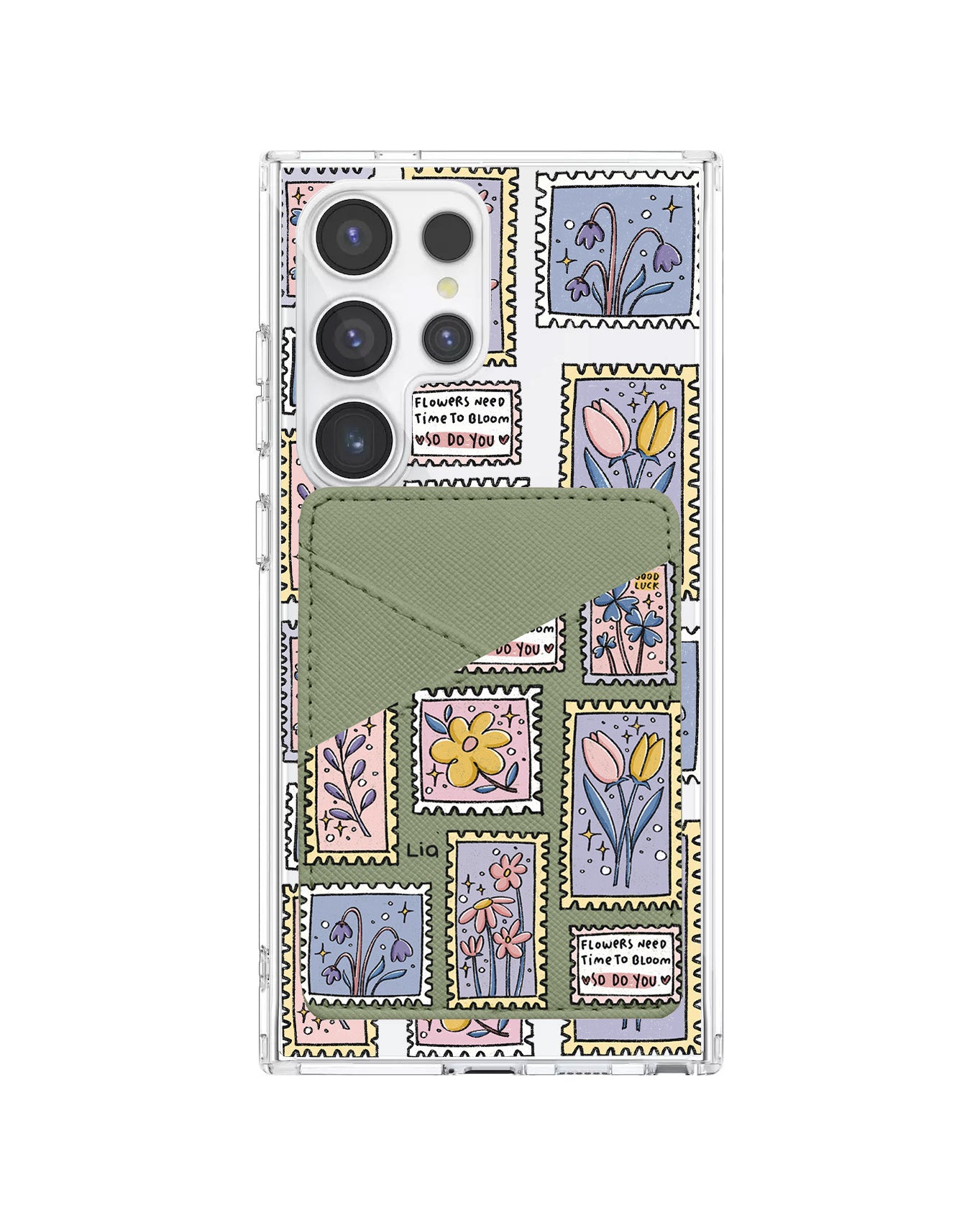 Android Phone Wallet Case - Time To Bloom
