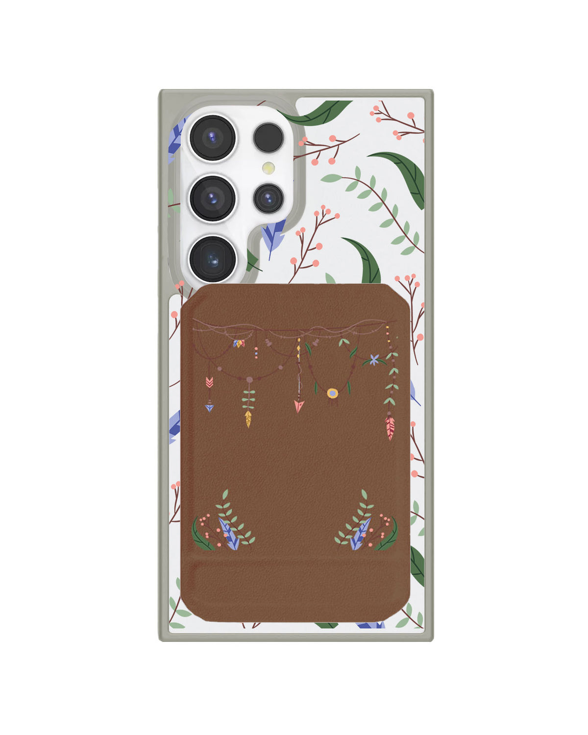 Android Magnetic Multifold Wallet - Bohemian