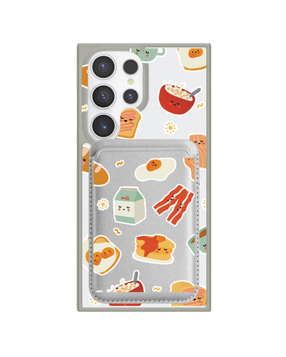 Android Magnetic Wallet Case - English Breakfast