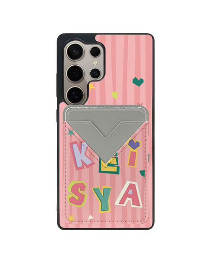Android Avant Wallet Case - Adorable Monogram 4.0