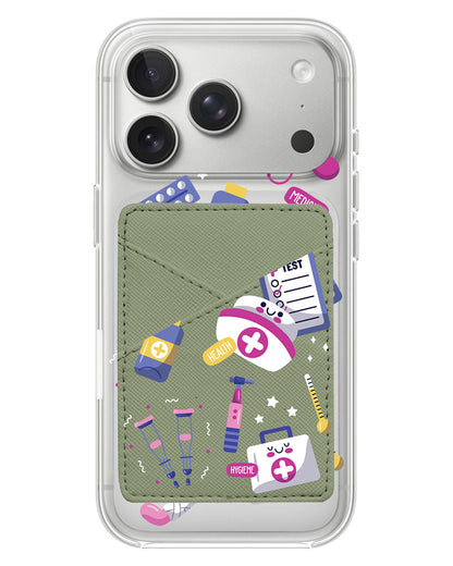 iPhone Phone Wallet Case - Nurse