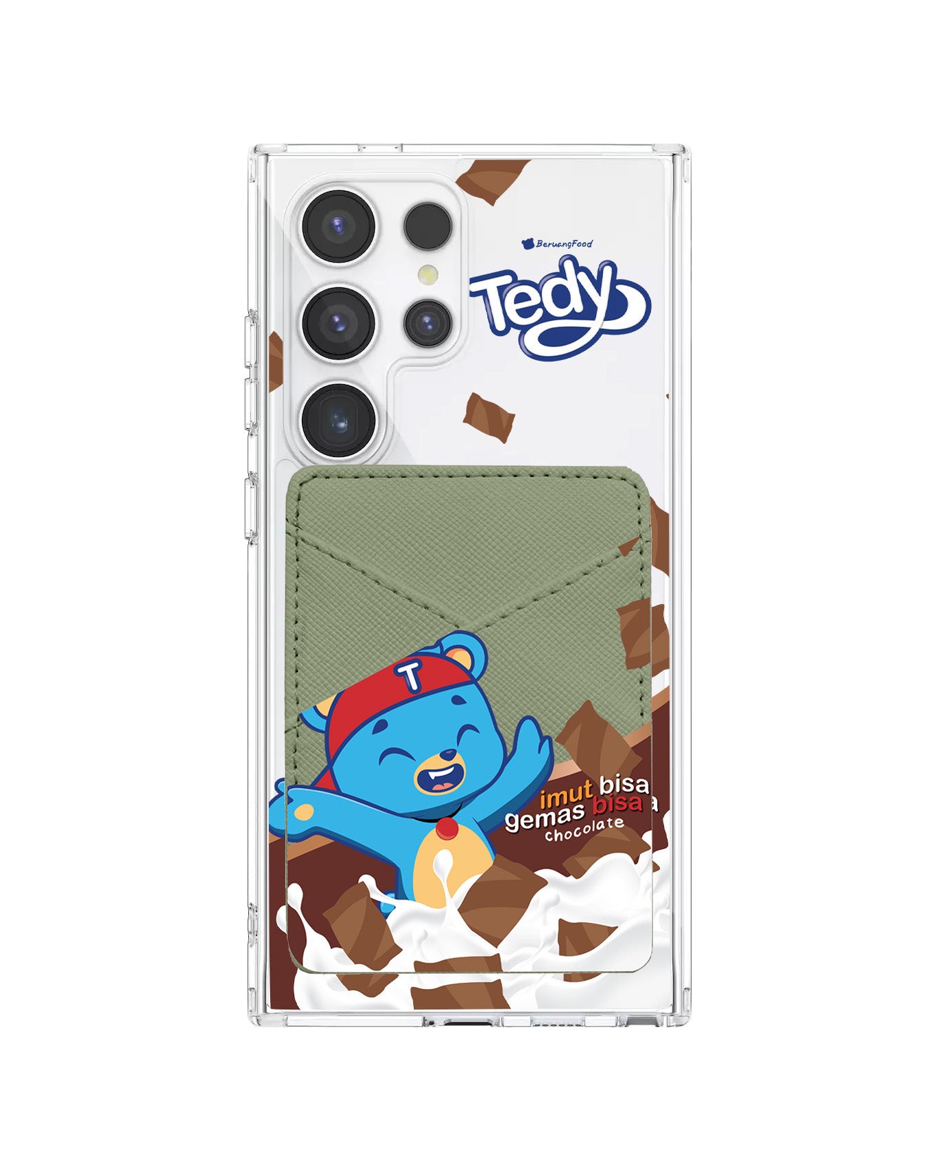 Android Phone Wallet Case - Tedy