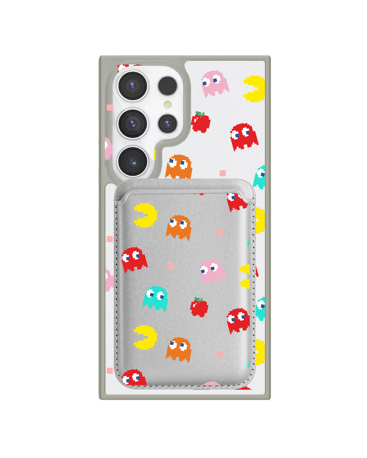 Android Magnetic Wallet Case - Pacman 1.0