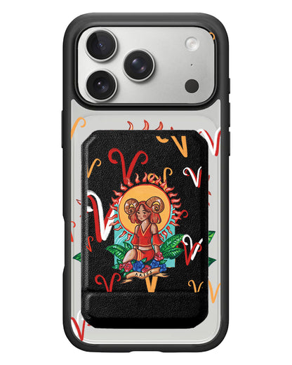iPhone Magnetic Multifold Wallet - Aries