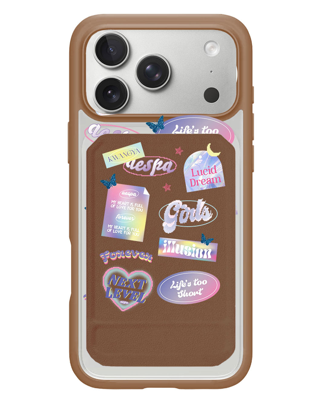 iPhone Magnetic Multifold Wallet - Aespa Girls Pack