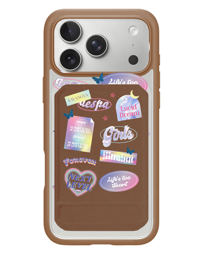 iPhone Magnetic Multifold Wallet - Aespa Girls Pack